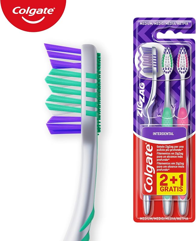 Cepillo Zig Zag Suave, Es, 0, 3 Unidad