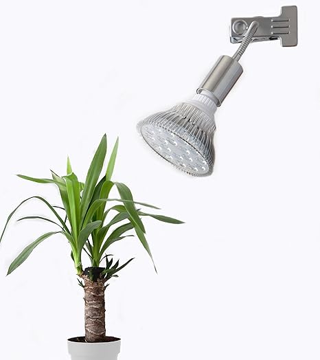Amazon Co Jp Led Plant Light 18w 植物育成使用 クリップタイプ 水耕栽培 家庭菜園 水草栽培 観葉植物 ホーム キッチン