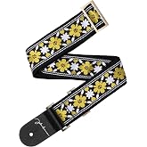 D'Addario Auto Lock Guitar Strap - Acoustic &amp; Electric Guitar Accessories