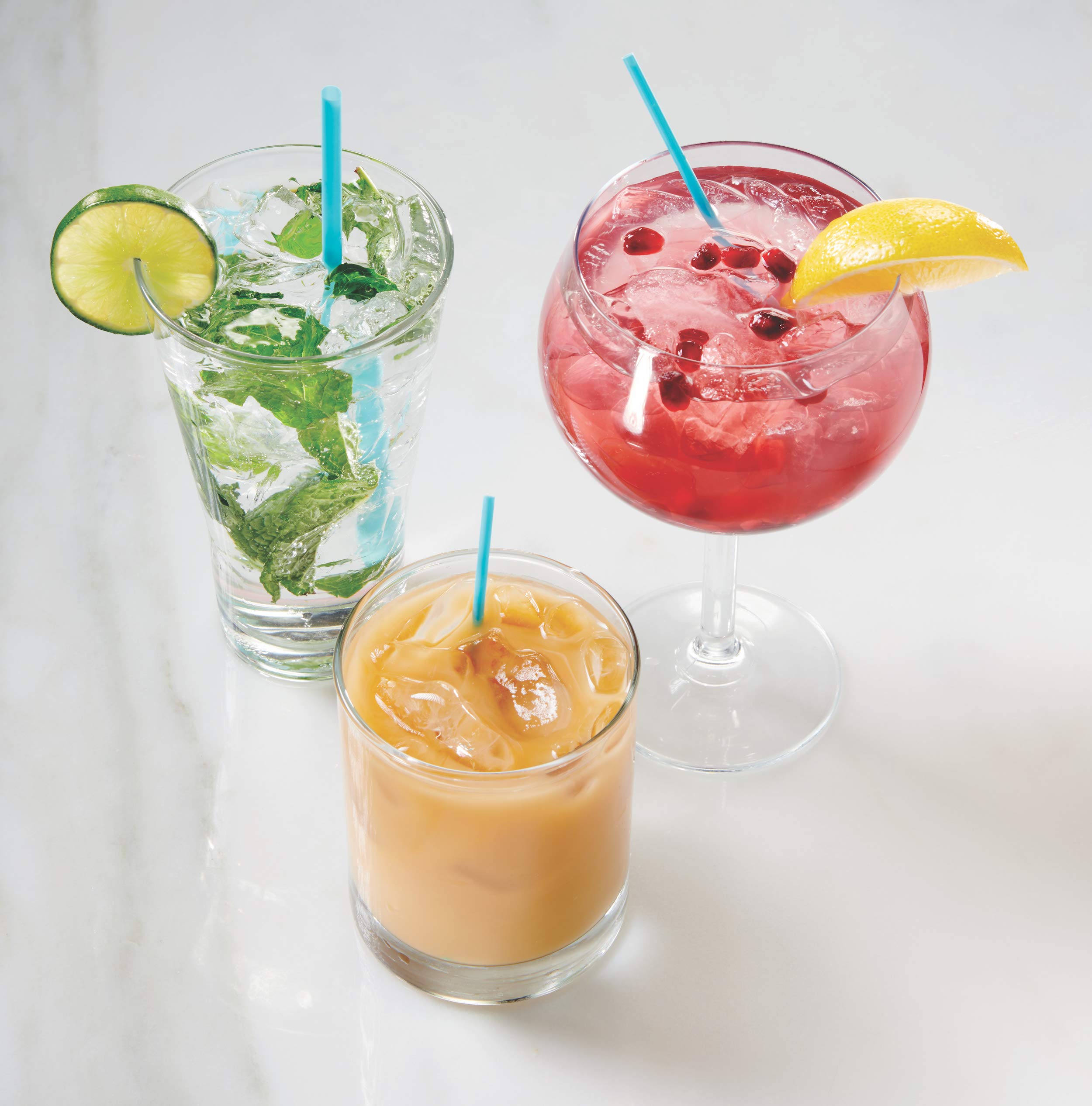 phade Eco-Friendly Cocktail Straws 1,000 Count - Sustainable Marine Biodegradable Compostable Stirrer, 1 Pack - Image 4