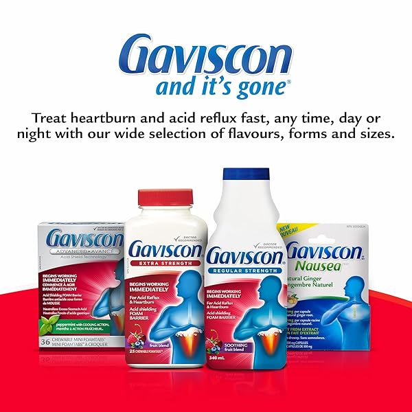 GAVISCON MAX BERRY TABLET, 50 COUNT