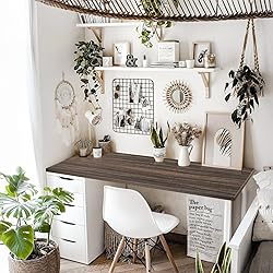 Kaboon 43x24 inches Tabletop Rustic Wood, RV