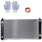CU1826 Coolant Radiator fits for Chevrolet Blazer/S10, for GMC Jimmy/Sonoma | for Oldsmobile Bravada 1996-2001, for Isuzu Hombre 1997-2000, V6 4.3L/4.2L,15120548,89018542, 52493406, 52406435