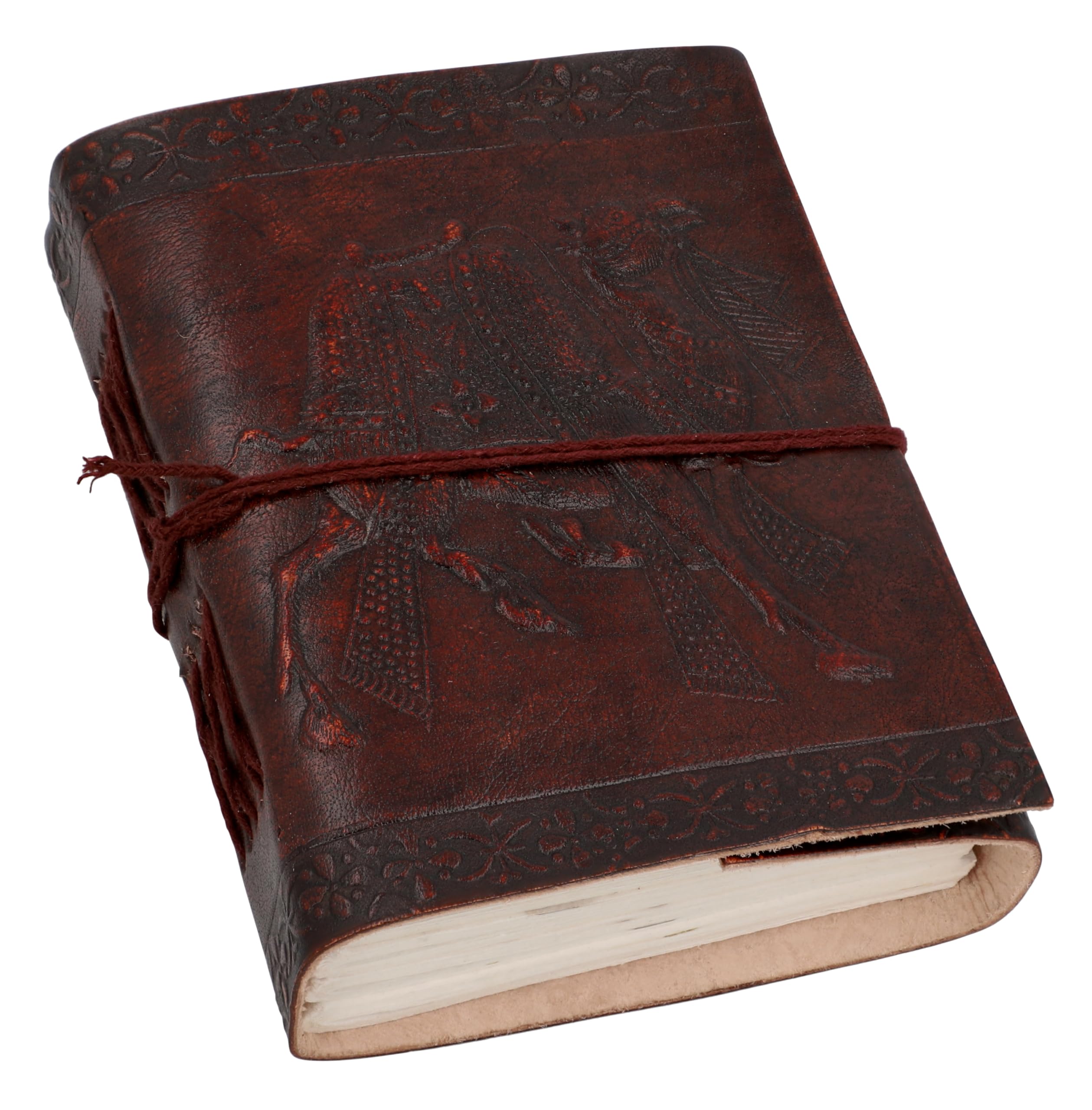 Gusti Leder nature Dalena Genuine Leather Notebook A6 Journal Diary Sketchbook Everyday Book Vintage P9