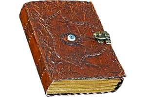 SH SHIFAA HANDICRAFT Hocus Pocus Book of Spells Hocus Pocus Spell Book Prop Hocus Pocus Halloween Decorations Decor Leather Journal Writing Book of Shadow Hocus Pocus Gifts for Men and Women