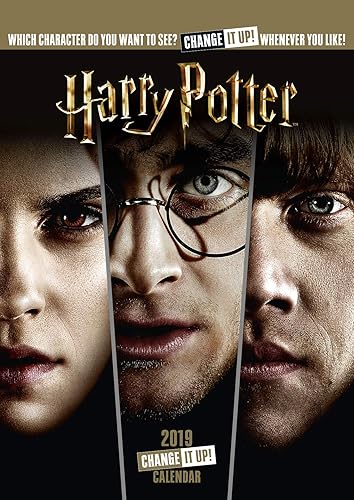 Download Harry Potter Official 2019 Calendar - A3 Change It Up Wall Calendar Format PDF