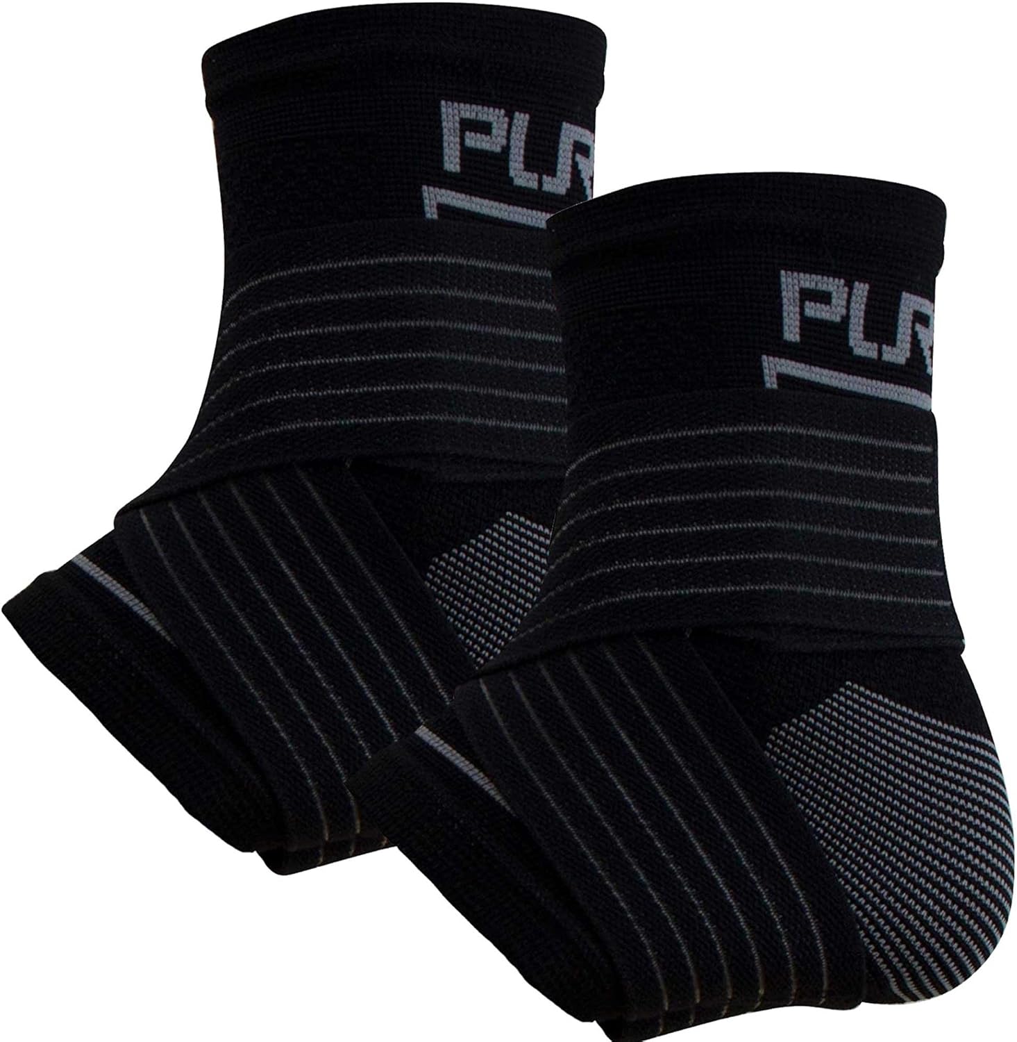Ankle Brace Support Stabilizer – Compression Sleeve, Adjustable – Great for Running, Tennis, Sprains, Volleyball: Sports & Outdoors