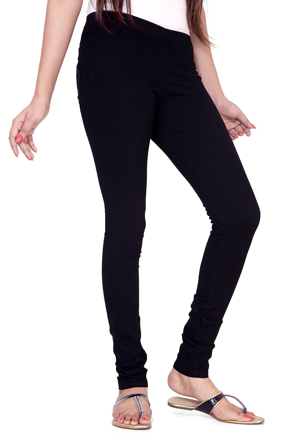fck- 3 stretchable denim jeans (fck3-1500-black)