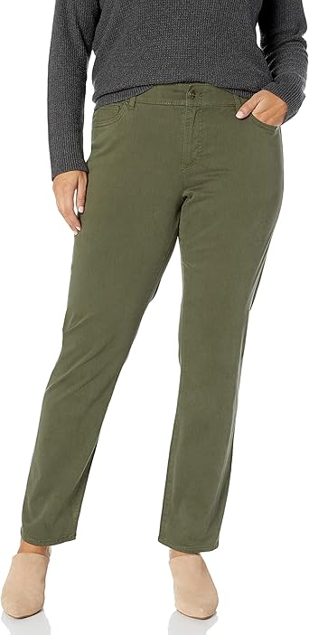 women's plus size twill pants