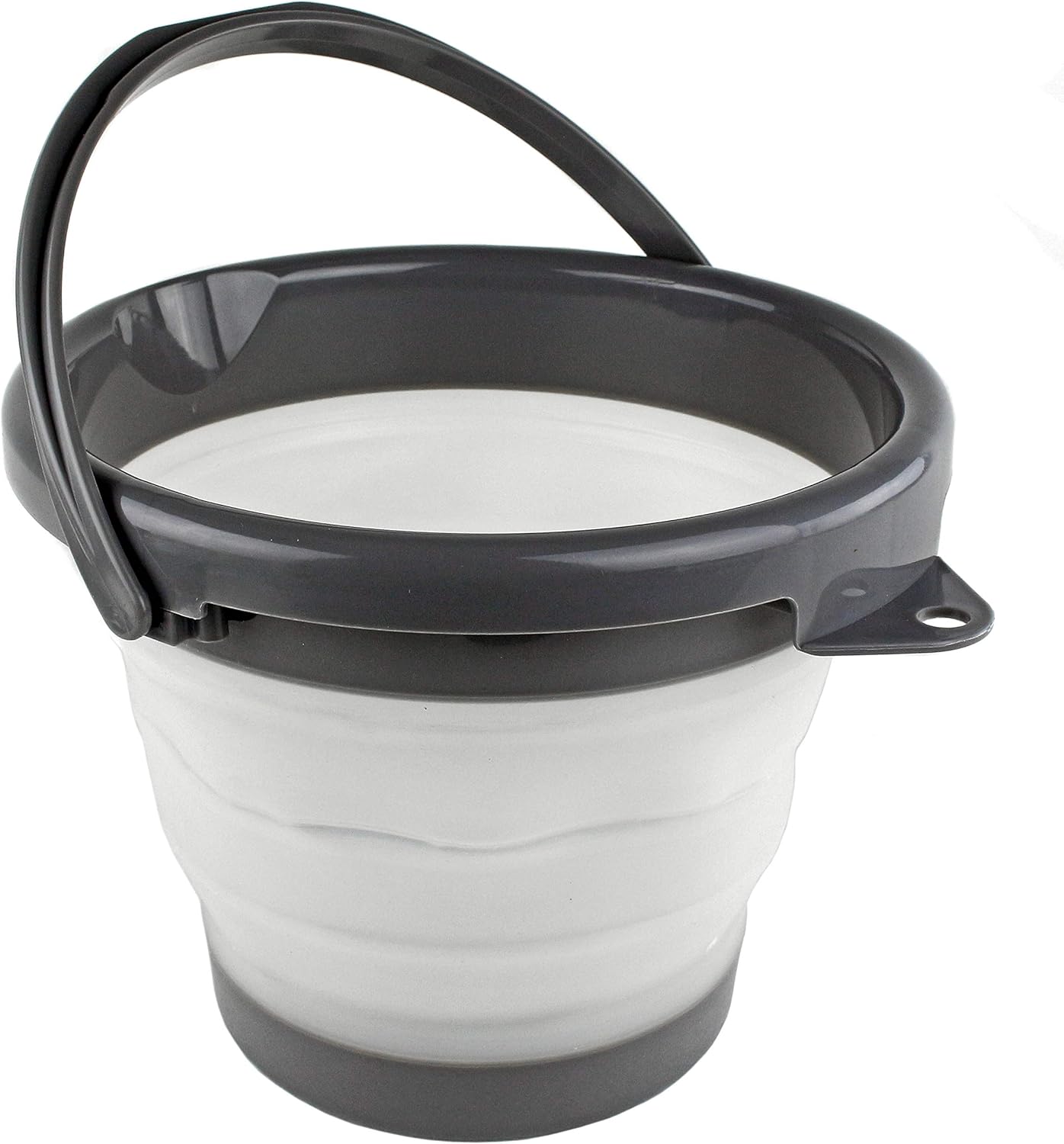 NEBO 5-Liter Collapsible Flashlight Bucket: 200 Lumen Removable Magnetic Puck Light Works Great as a Flood Light and Spot Light; Use it for Camping, Fishing, Emergencies, Halloween 6667 Brite Bucket: Sports & Outdoors