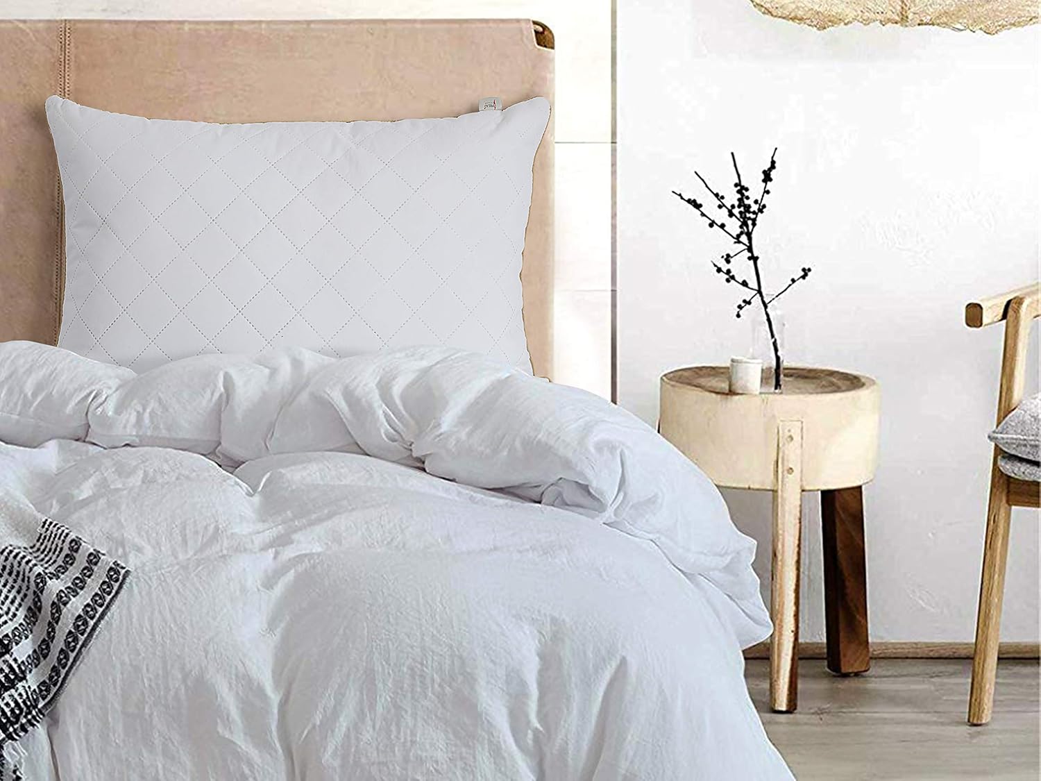 Spread Spain Super Soft Fiber Filling Everyday Pillow Set of 2 Amazon