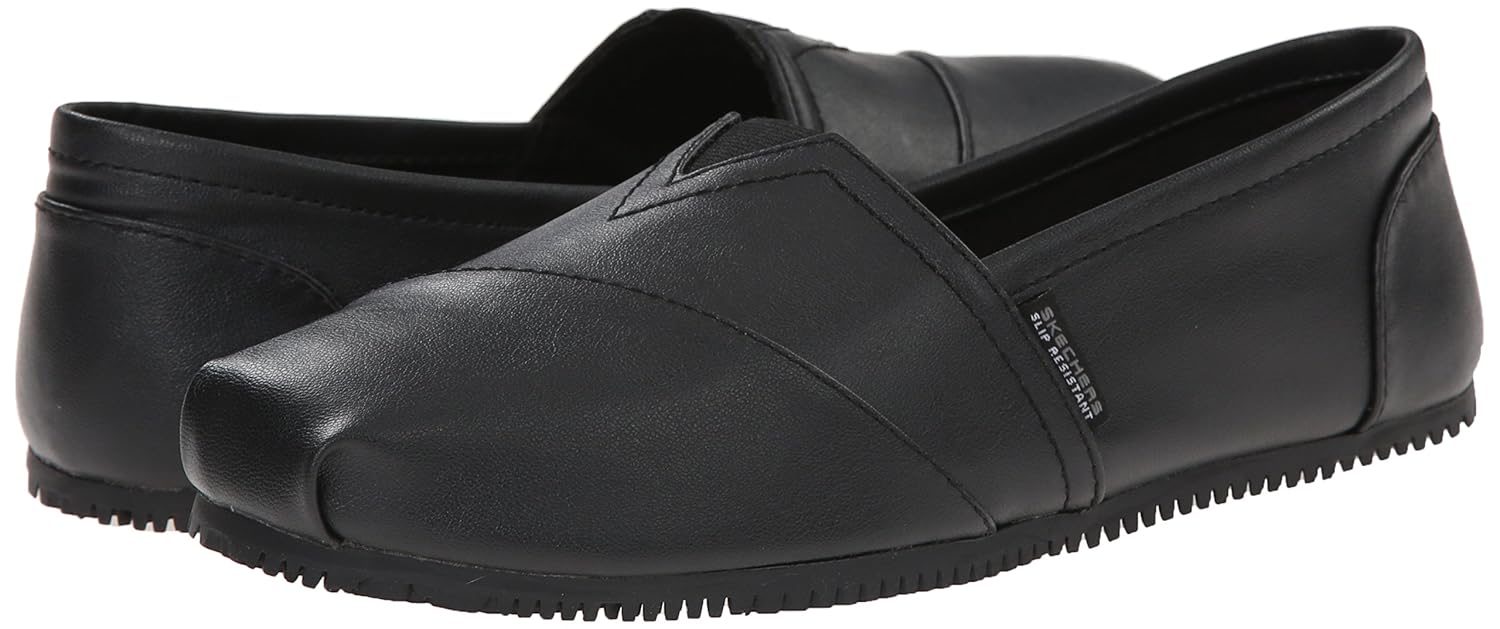 skechers for work women's kincaid ii slip on slip resistant loafer