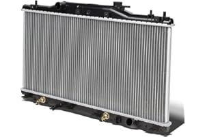 Auto Dynasty Radiator Compatible with 02-06 Acura RSX 2.0L AT, DPI 2412 Factory Style 1-Row Cooling Radiator, Aluminum Core