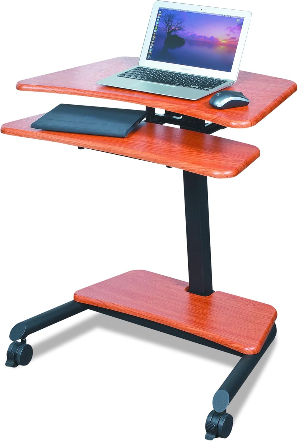 best standing desks on amazon on Amazon Com Balt Up Rite Workstation Sit Stand Desk Height Adjustable Cherry 28 5 45 5 H X 27 5 W X 22 5 D Furniture Decor