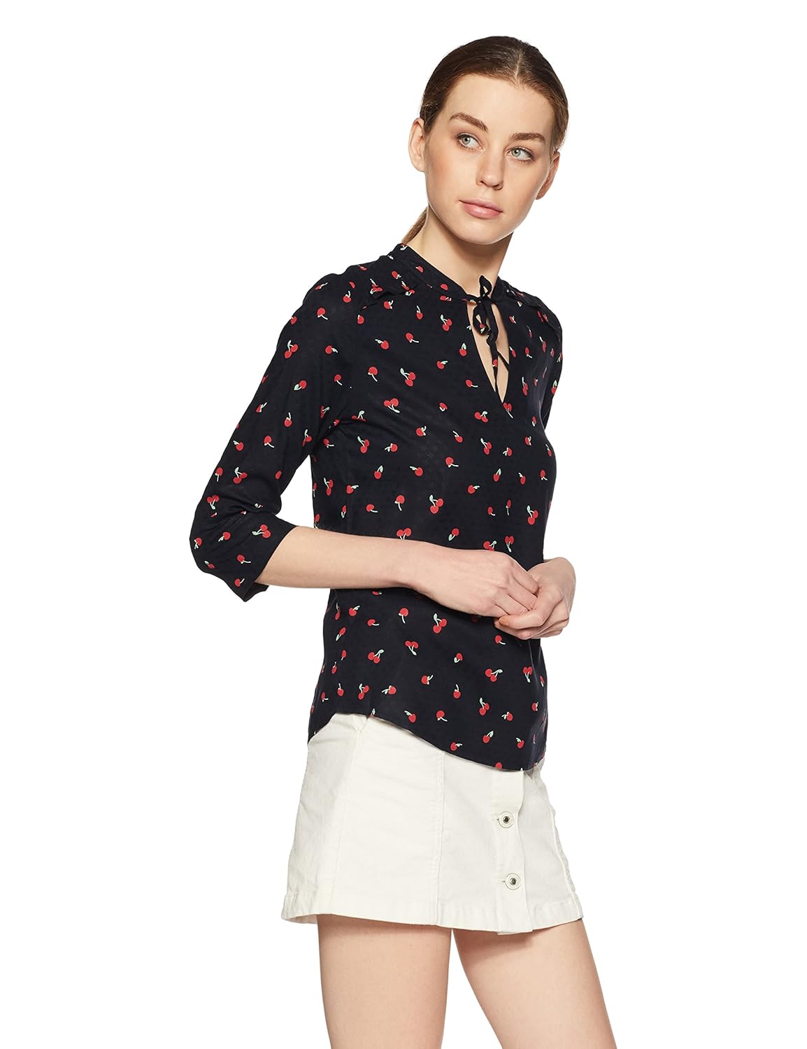 marks & spencer women's floral regular fit shirt