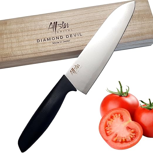 Amazon Com Santoku Knife Japanese Kitchen Knives Premium