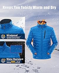 33,000ft Men's Lightweight Packable Insulated