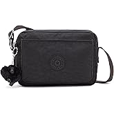 Kipling Women’s Abanu Medium Crossbody Bag, Lightweight, Adjustable Nylon Waist Pack with Multi-Compartment Zip Pockets