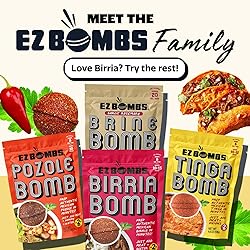 EZ Bombs Variety Pack – Pozole, Tinga & Birria