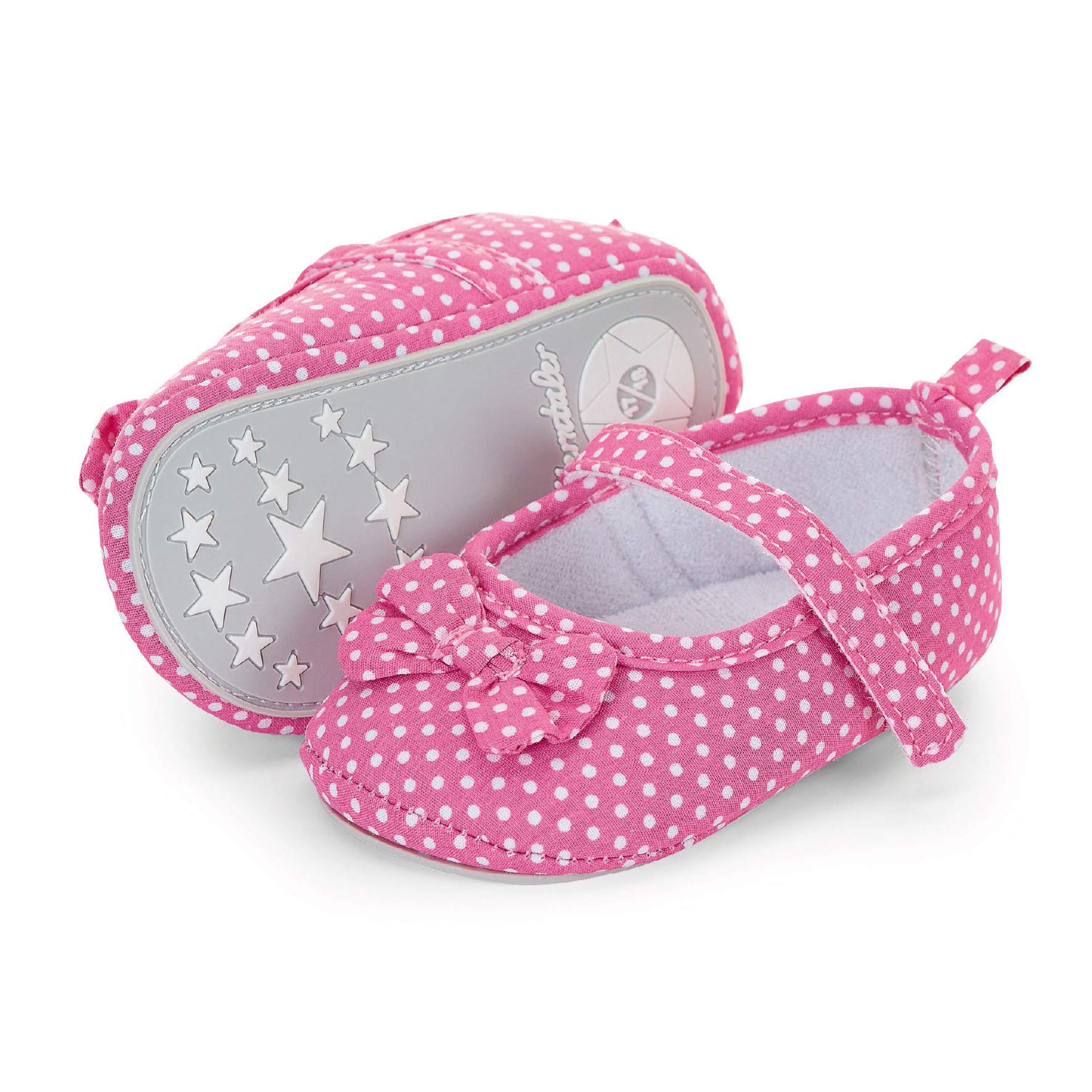 Sterntaler Baby-Ballerina, Baby Girls’ Ballet Flats, Pink (Rosa 737), 3-6 months (15/16 EU)))