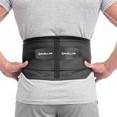 MUELLER Sports Medicine Lumbar Back Brace with Removable Pad, Ideal for Upper and Lower Back Pain, Relief &amp; Support for Men and Women, Strains, Sciatica, Scoliosis