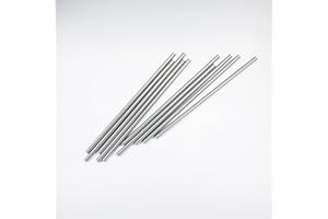 KLOT Tungsten Steel Round Rod Diameter 4.5mm*Length 100mm Polished Surface Solid Carbide Shaft Bar Stock YG6X
