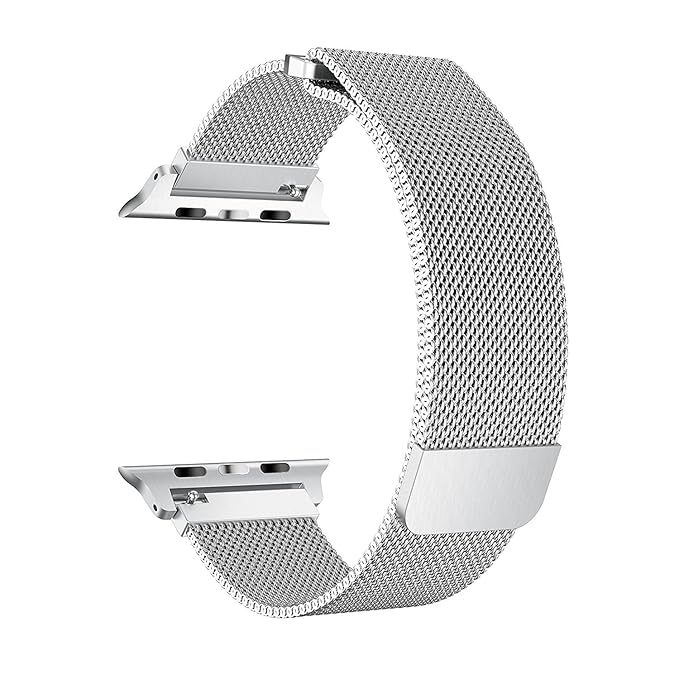 apple watch series 3 42mm stainless steel milanese loop