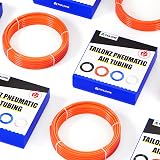 TAILONZ PNEUMATIC 6mm PU Air Hose 10m Orange 1 MPa BP 4/7 BSP Kit view 6