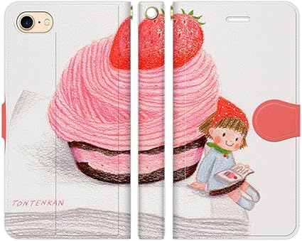 Amazon Co Jp ブレインズ ベルトなし Iphone 11 Pro 手帳型 ケース カバー いちごモンブラン Tontenkan イラスト 色えんぴつ 絵本 Tontenkan ほのぼの 花 苺 家電 カメラ