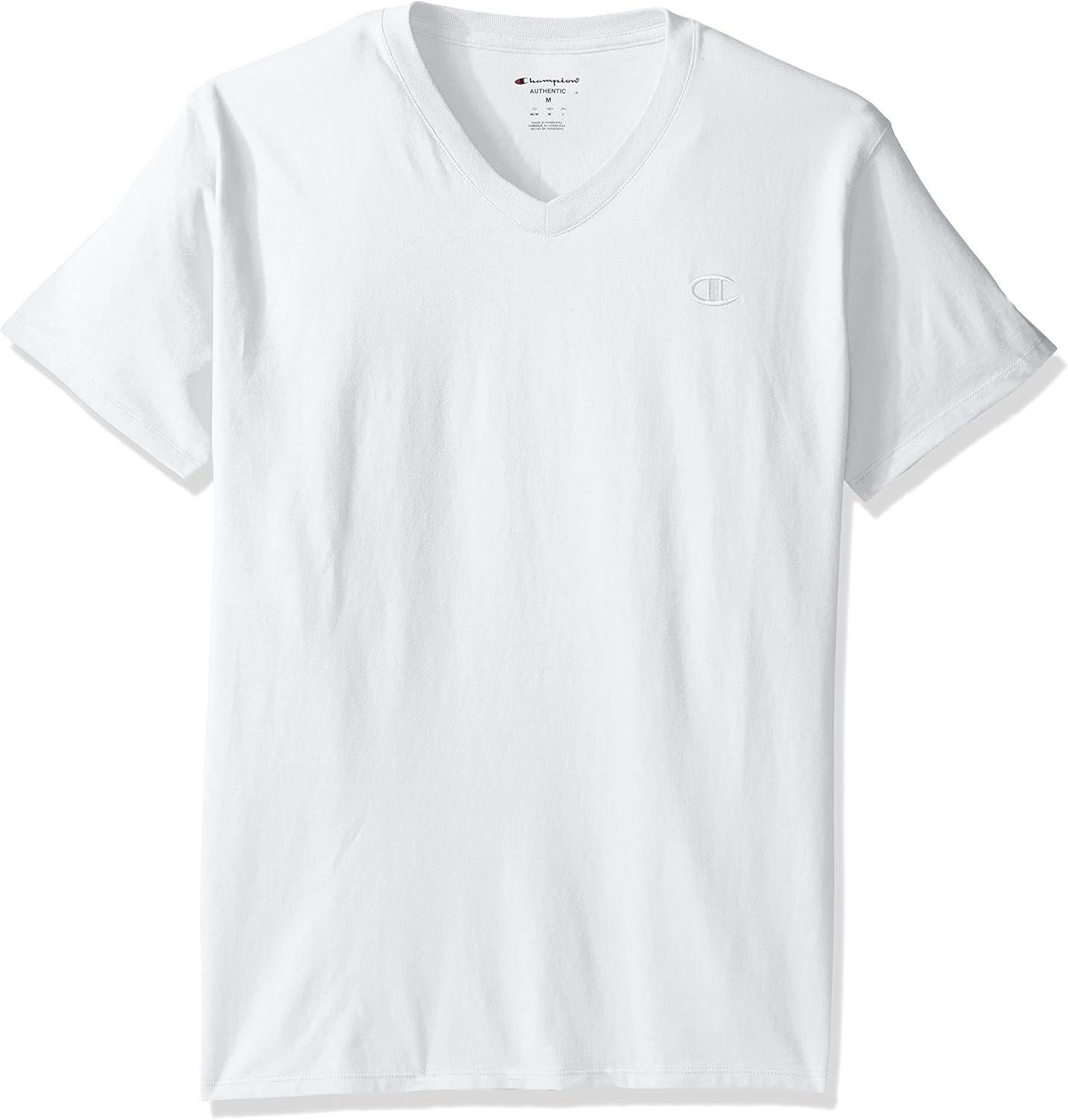 Champion Men's Classic Jersey V-Neck T-Shirt: Clothing