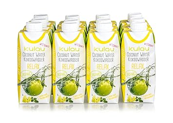 Kulau Bio Eau De Coco Avec Sureau Isotonisch La