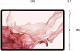Samsung Galaxy Tab S8+ 5G 128GB Pink Gold Tablet - (Old Version) view 2