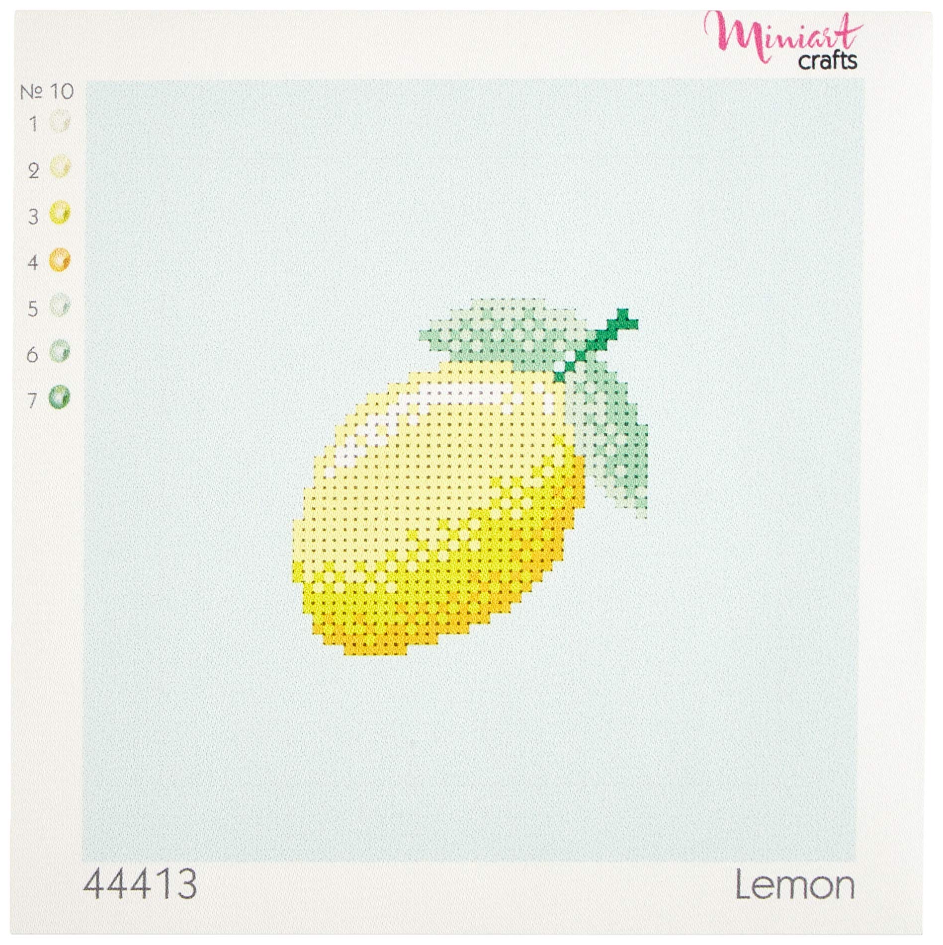 Miniart Crafts Easy Series - Lemon Embroidery Set