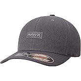 Hurley Mens Baseball Cap - Lightweight H2O-DRI Breathable Moisture Wicking Curved Brim Fitted Hats for Men