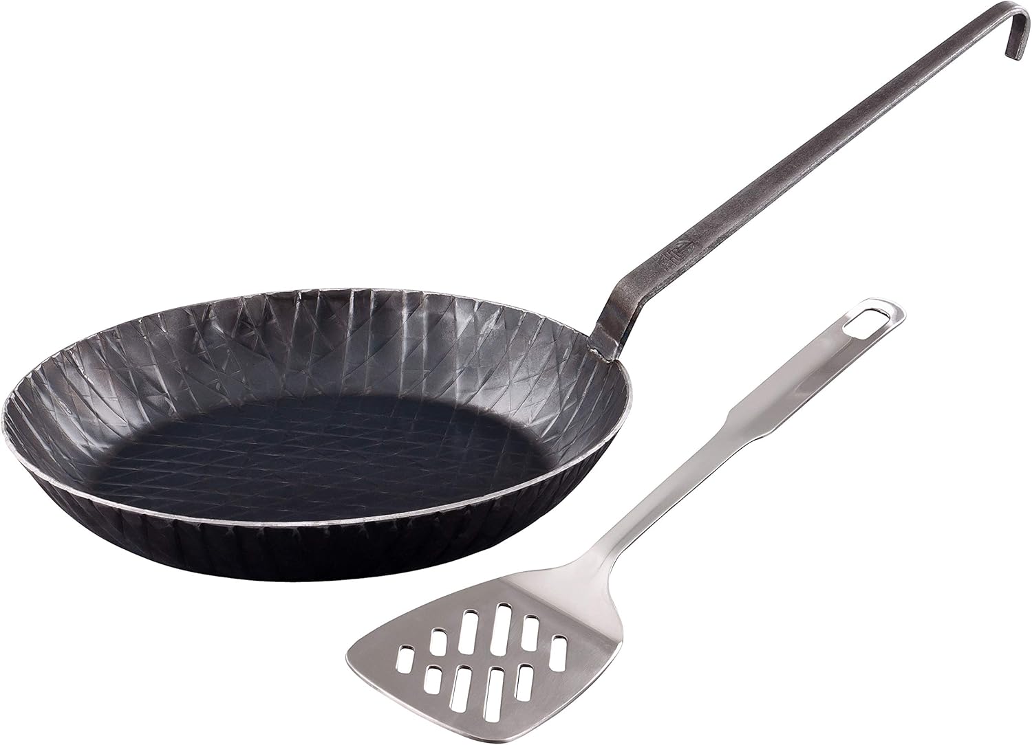Professional CastIron Frying Pan 28 cm Extra High Sides Made in