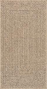 the carpet Kansas Indoor Outdoor Rug Natural Jute Look 80 x 150 cm view 2