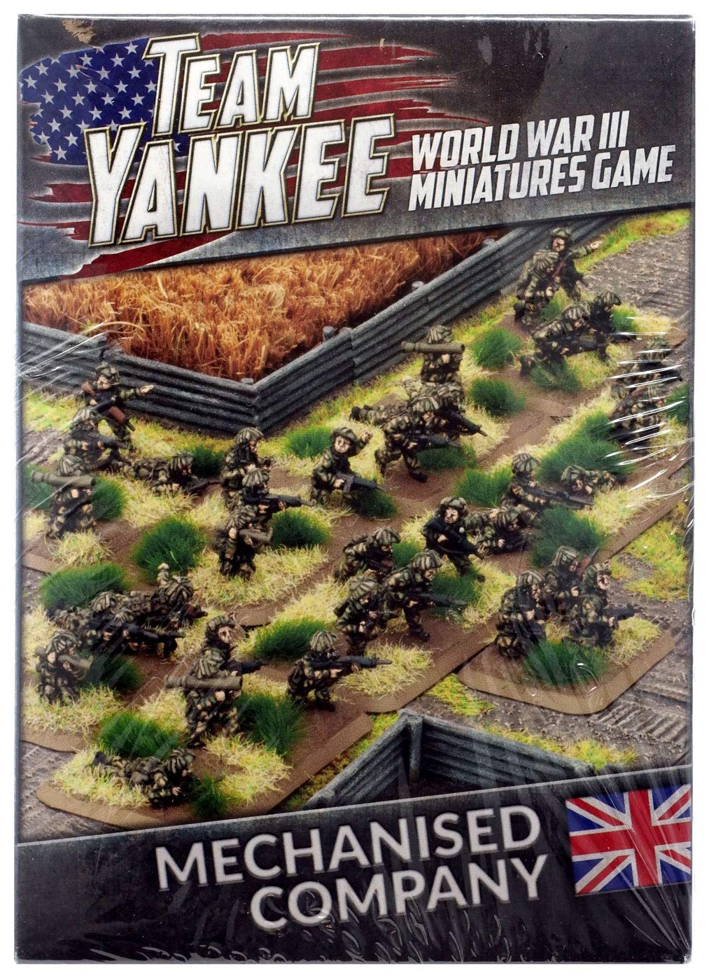 Battlefront FOW Ltd Team Yankee British Mechanised Company (TBBX10) 1/100th Scale Military Model Building Kit