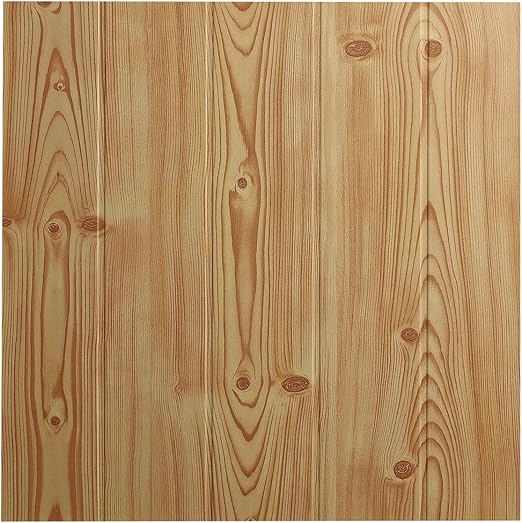 DECOSA Deckenplatten ATHEN in Holz Optik - 16 Platten = 4 m2