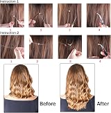 Duufin Hair Extensions Tools Kit 500 Pcs Black Micro Ring Beads Plier view 7