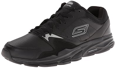 sandali skechers uomo nero