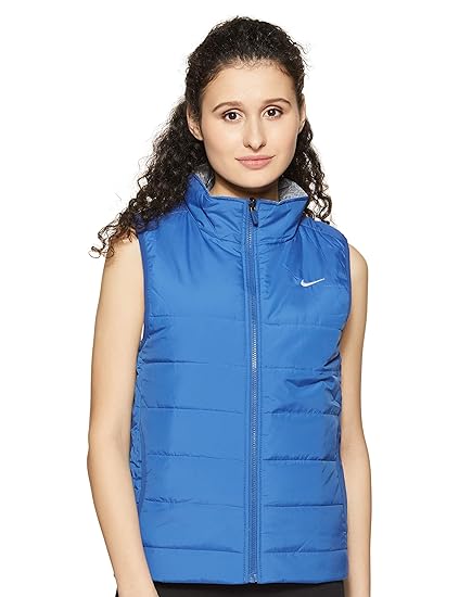 nike high neck vest top