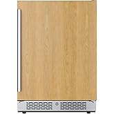 Avallon AWBC242PRSRH 24 Inch Wide 14 Bottle Capacity and 82 Can Capacity Panel Ready Wine and Beverage Cooler