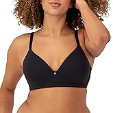 Maidenform Women's Wireless Bra, Everyday Luxe T-Shirt Wireless Bras for Women, Convertible Straps, Smoothing
