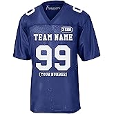 Custom Replica Football Jerseys for Men Personalized Add Your Team Name Number