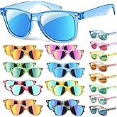 GIFTINBOX 16 Pack Kids Sunglasses, Great Gifts Party Favors For Kids 3-8, Translucent Sunglasses with UV400 Protection, Beach Pool Birthday Party Supplies