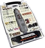 Terratek Corded Rotary Tool 234pc Accessory Set 135W 8000-33000RPM view 1