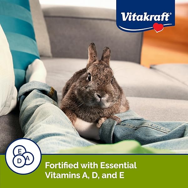 VITAKRAFT MENU PREMIUM RABBIT FOOD – ALFALFA PELLETS BLEND – VITAMIN AND MINERAL FORTIFIED