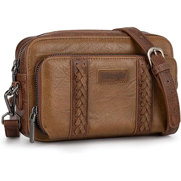 KKXIU Women's Vegan Leather Satchel Handbag - Top Handle & Crossbody Shoulder Bag, Khaki