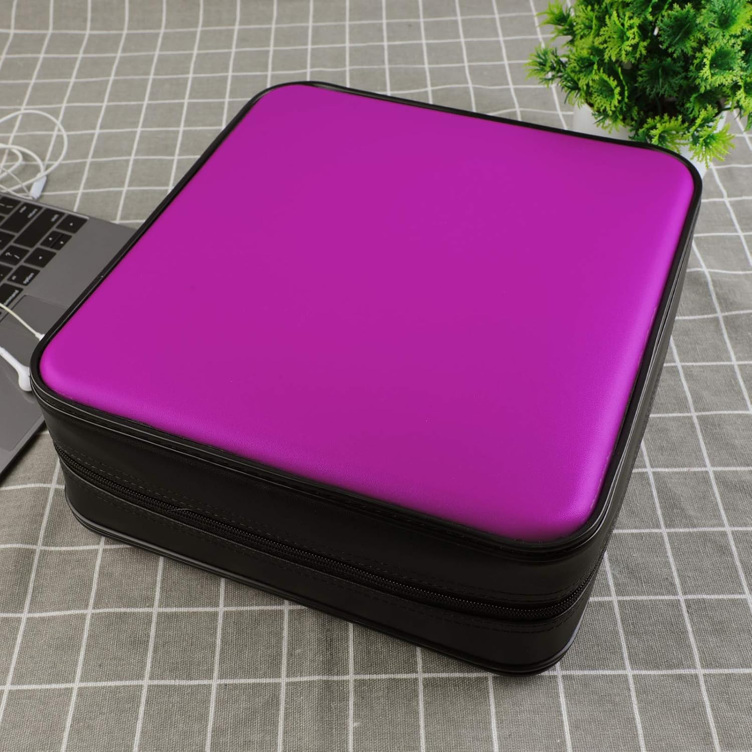CD Case, COOFIT DVD Case 320 Capacity DVD Storage CD Wallets Storage Case CD Organizer CD Holder: Home Audio & Theater