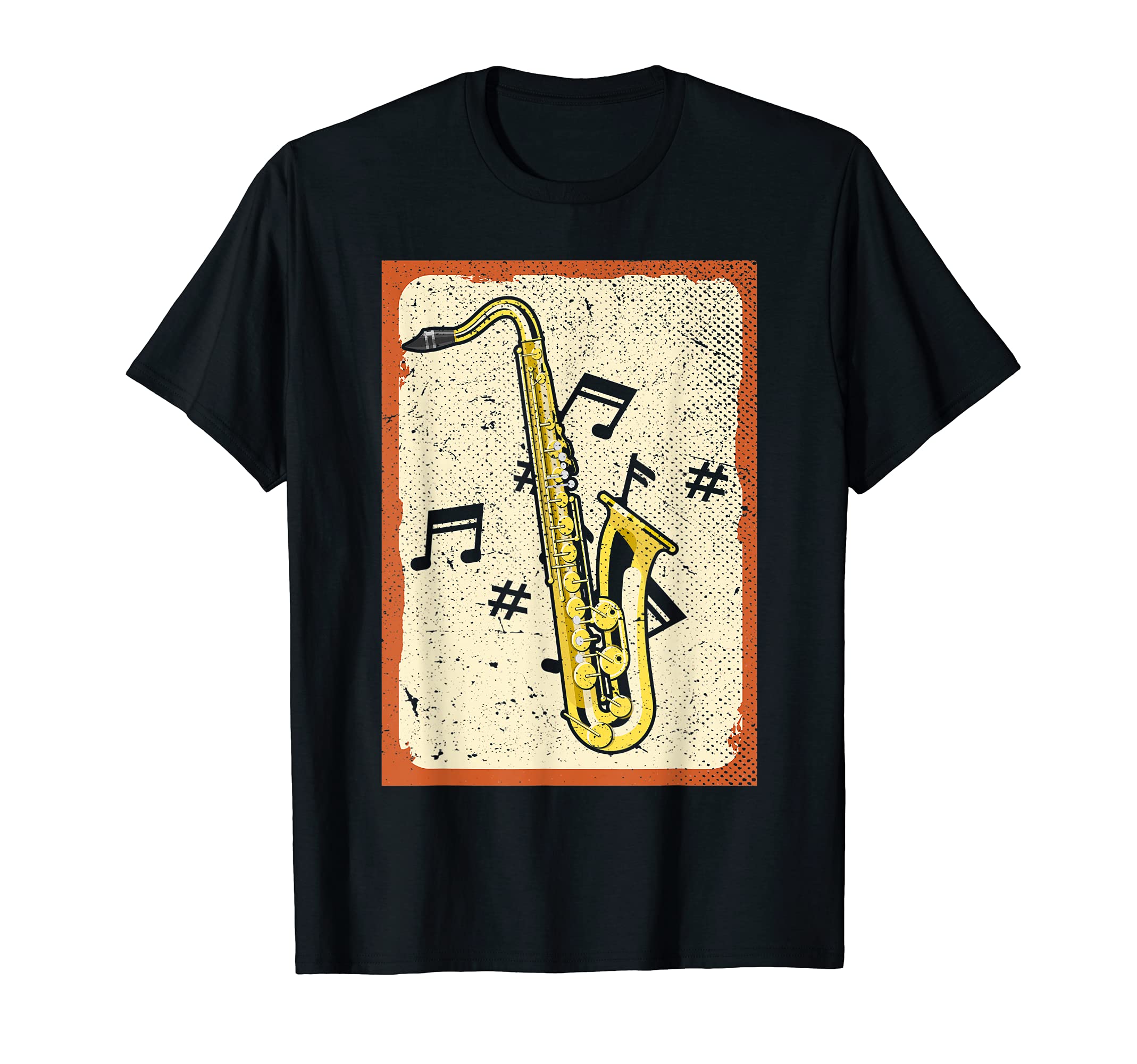 Musician Saxophonist Jazz Music Saxophone Player Saxophone T-Shirt